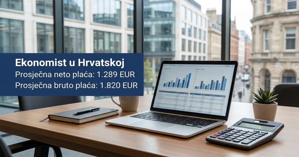 Plaća ekonomista u Hrvatskoj 2024: Detaljna analiza primanja