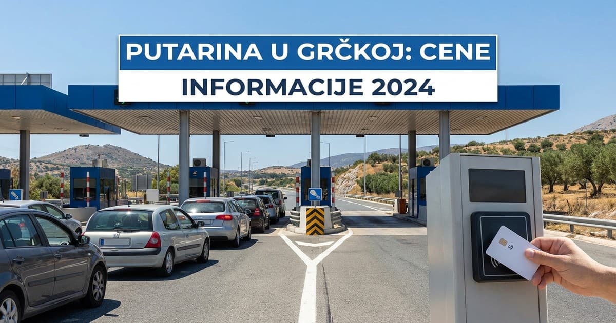 Cene putarina u Grčkoj: Šta očekuje vozače u 2024. godini