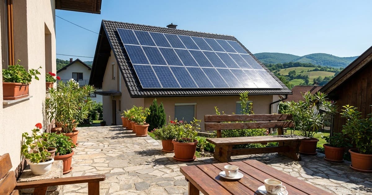 Koliko kilovatsati daju solarni paneli u BiH po mjesecima