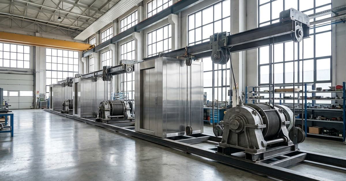 Industrijski pogon za svetsko tržište liftova