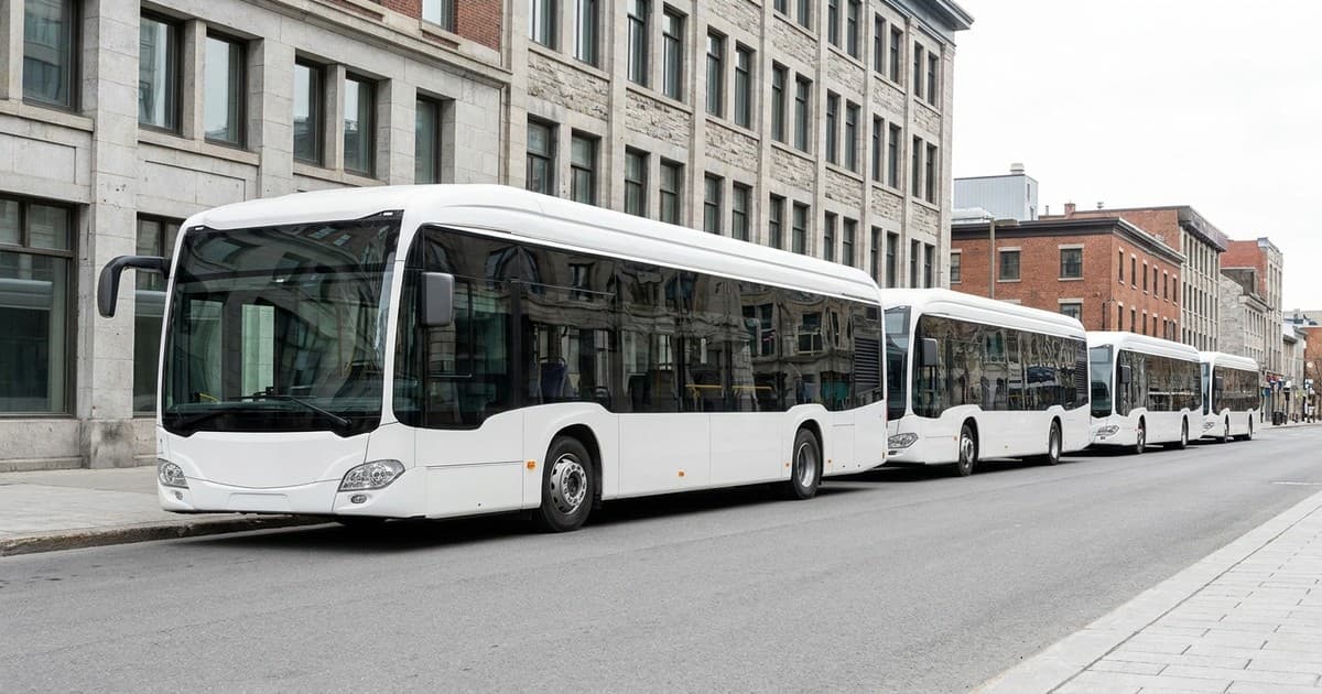 Pet novih Mercedes autobusa u saobraćaju na ulicama Sarajeva