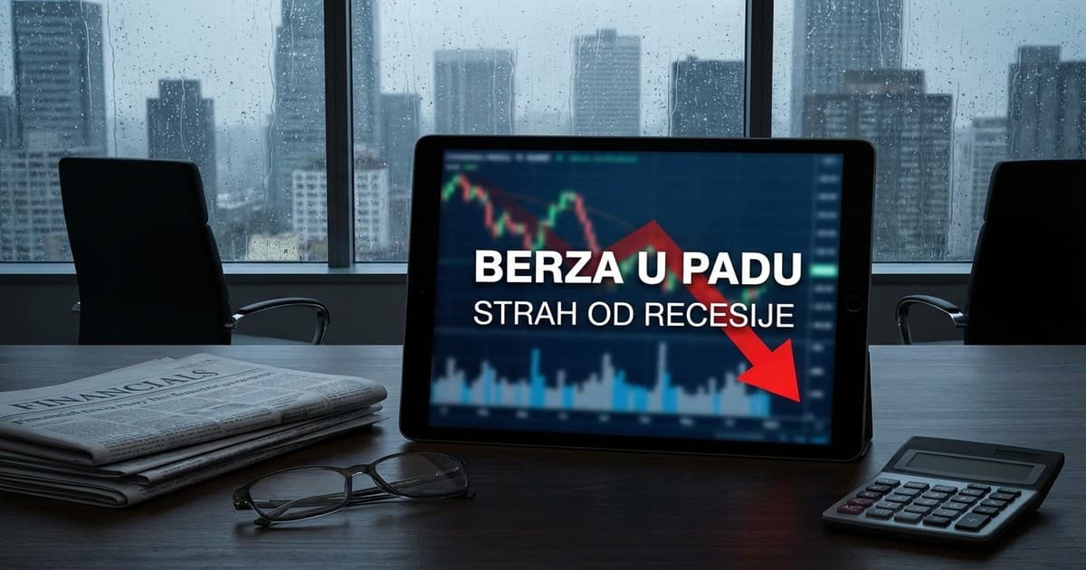Pad berzi i strah od recesije: Analiza tržišta i prognoze 2026.