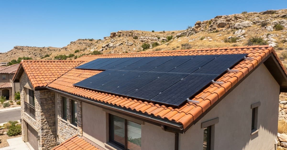 Montaža solarnih panela na krov od crepa