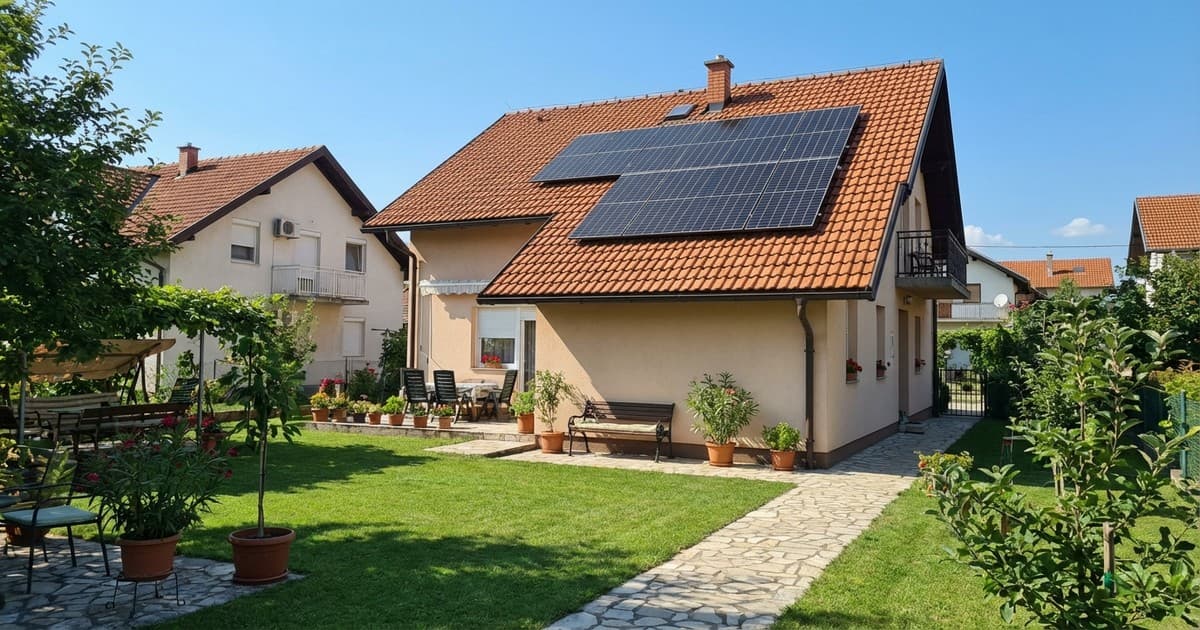 Solarni paneli u BiH na krovovima porodičnih kuća