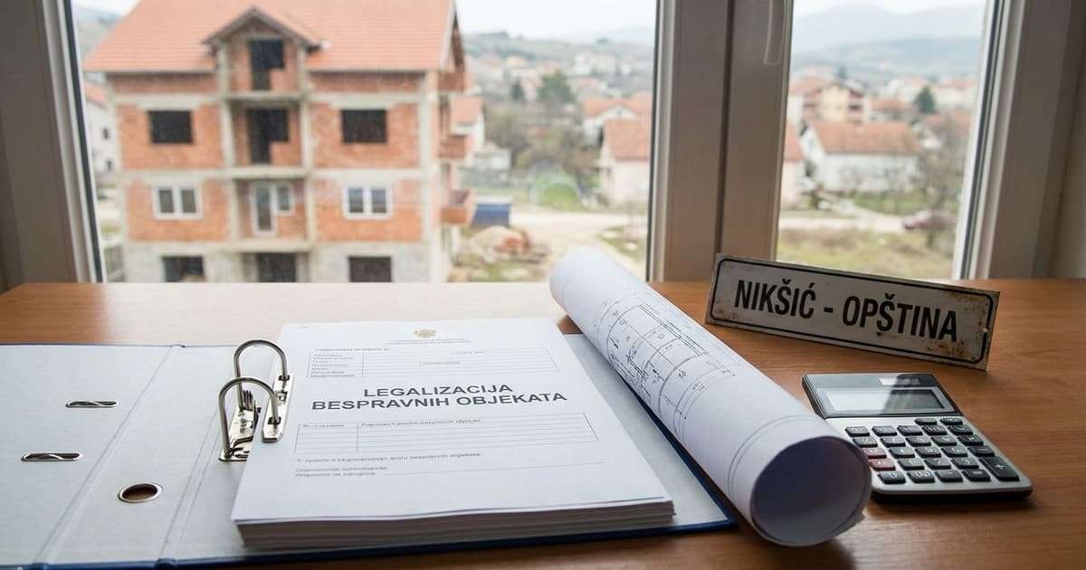 Nikšićke tarife: Legalizacija kvadrata od 6 do 48 eura