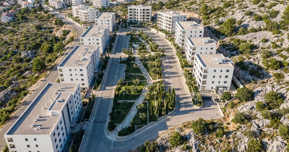 Architectural vision for the Velje Brdo urban project