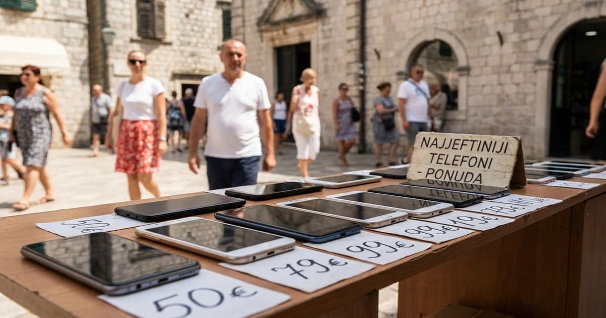 Povoljni uređaji u fokusu: Najjeftiniji mobilni telefoni u Crnoj Gori