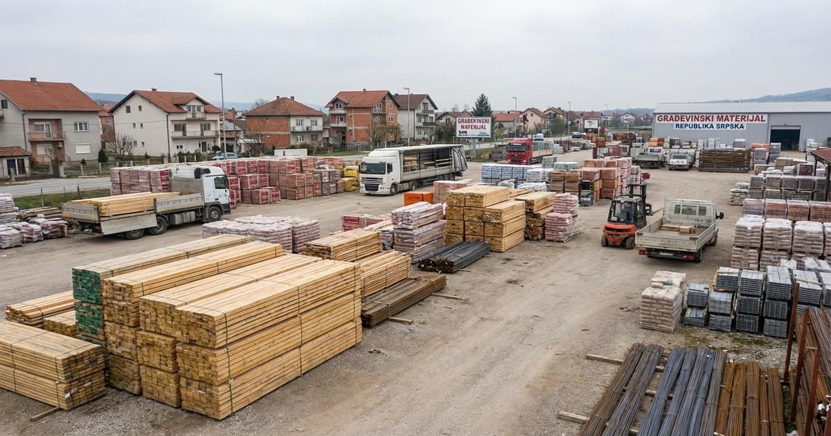 Trenutne cijene građevinskog materijala u Republici Srpskoj