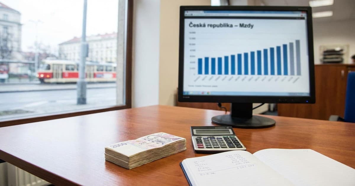 Zarade u Češkoj premašile 50.000 kruna uprkos ekonomskim izazovima