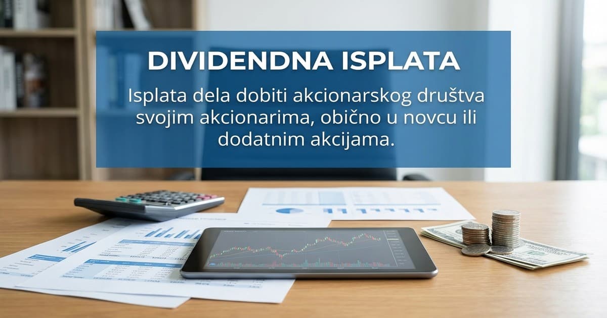 Šta je dividendna isplata i kako funkcioniše raspodjela profita