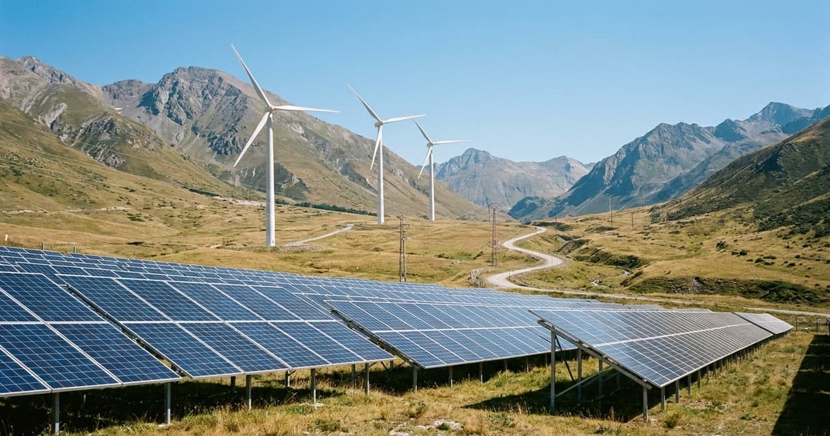 Energetska tranzicija uz solarne i vjetroelektrane