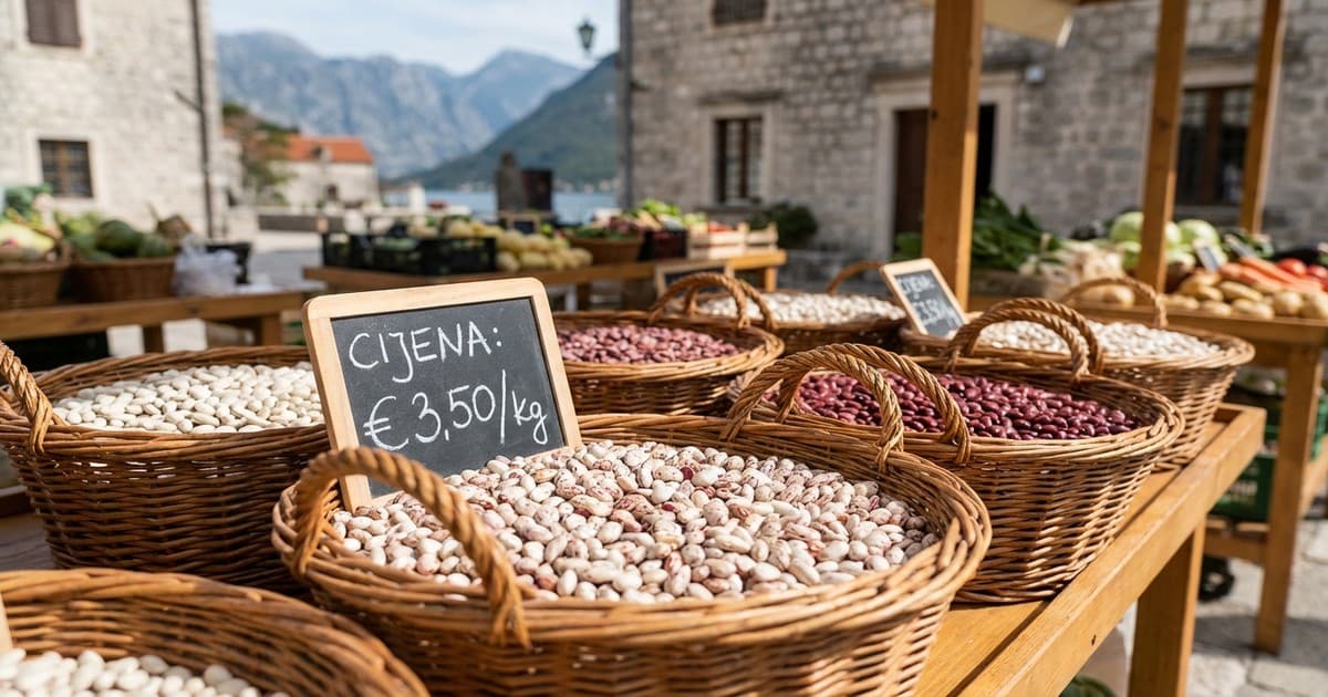 Praznična potražnja diktira kurs: Cijena pasulja do 4,50 eura