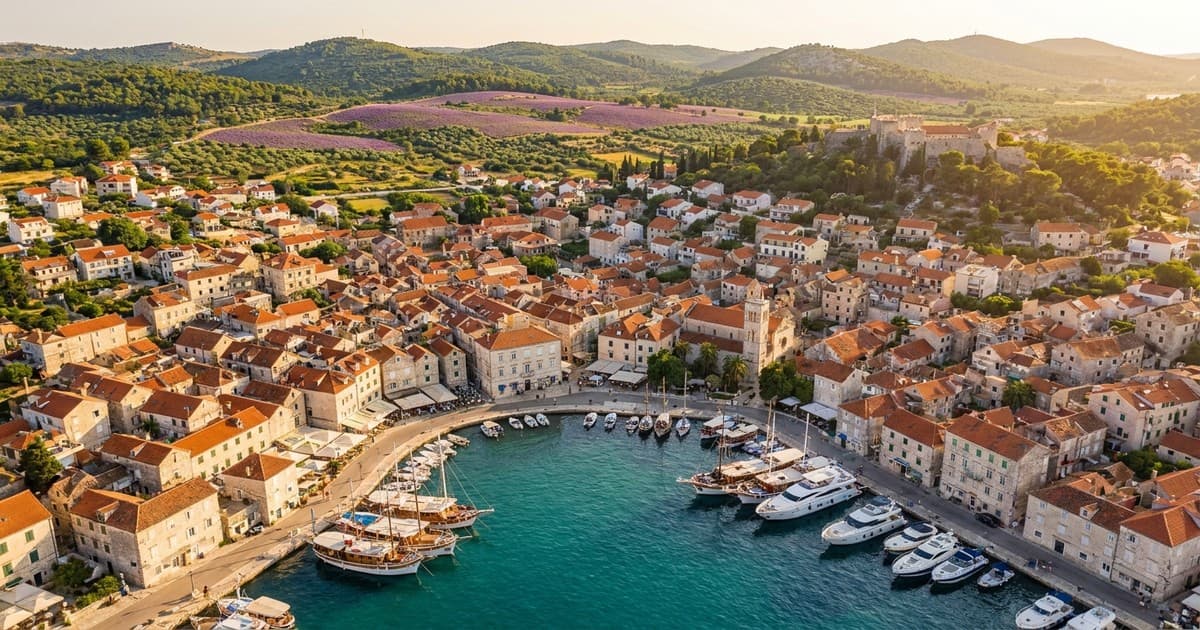 Vodič za ljetovanje na Hvaru 2026: Panorama grada i luke