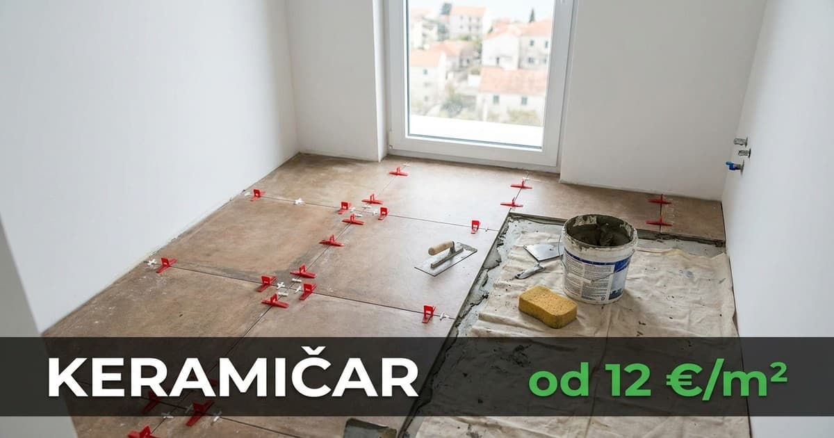 Keramičar u Crnoj Gori: Cijene postavljanja pločica i vodič za svaki prostor