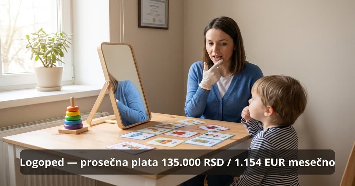 Privatni logopedi zarađuju tri puta više od kolega u domovima zdravlja