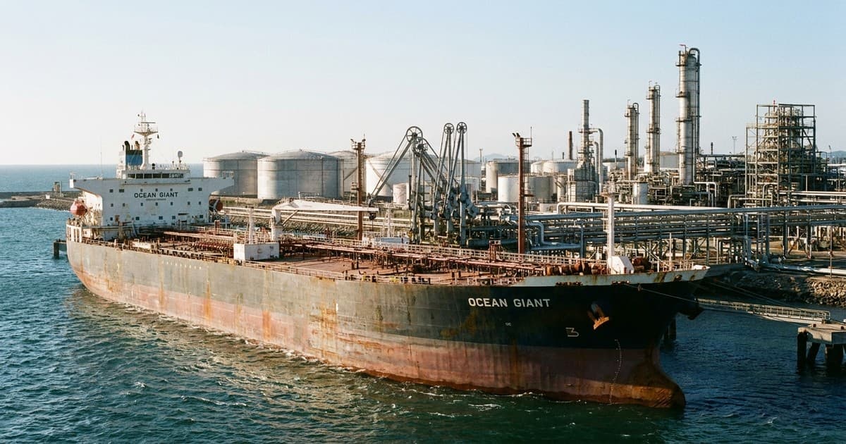 Tanker Ocean Giant u luci dok cijene nafte bilježe rast