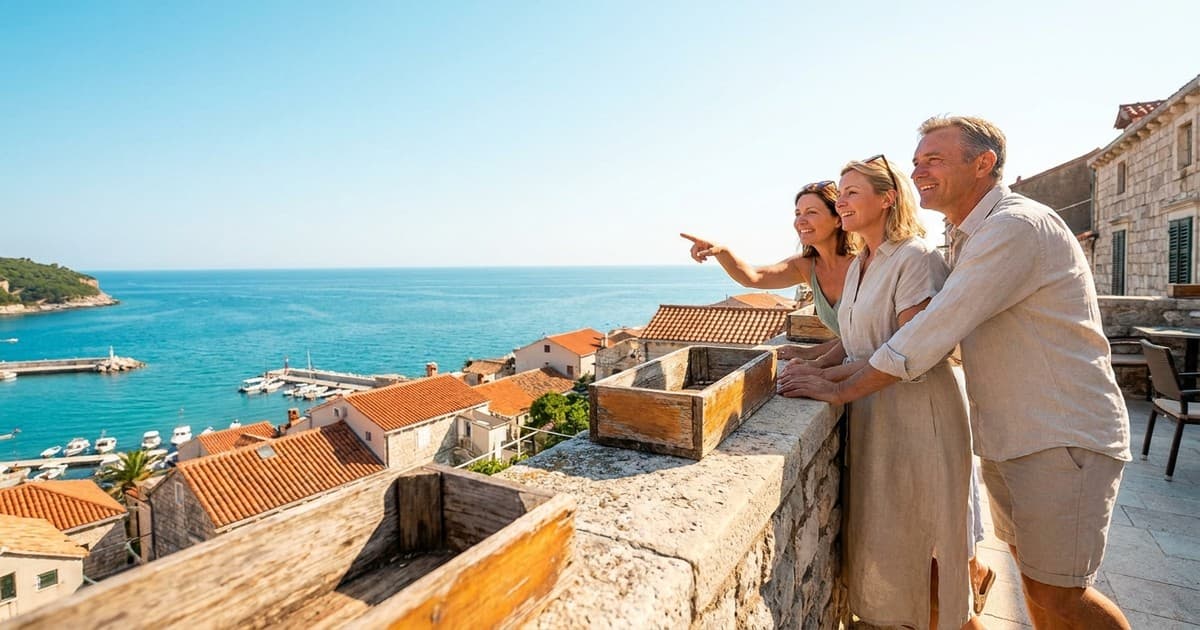 Pogled na privatni smještaj Budva pred špic sezone