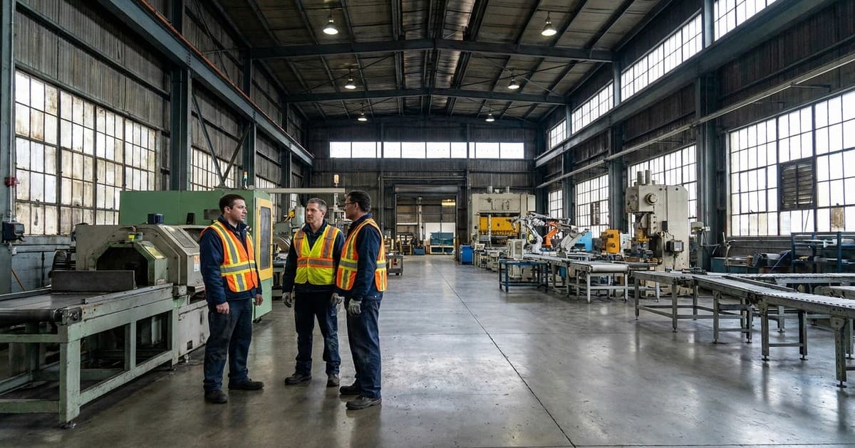 Njemačka industrija i radnici u pogonu