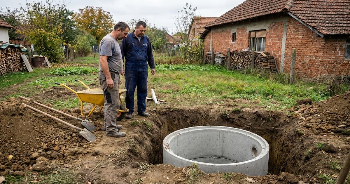 Radovi na iskopu i septička jama cena u Srbiji