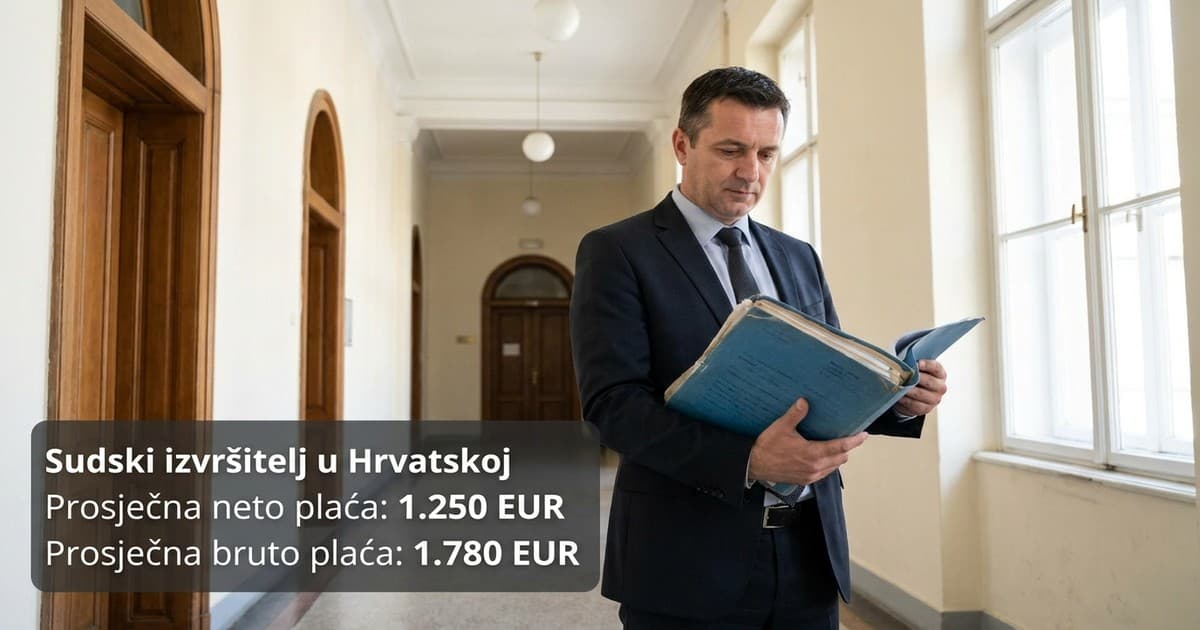 Plaća sudskog izvršitelja u Hrvatskoj 2025: Analiza reforme